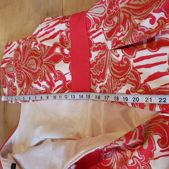 PRESTON AND YORK SLEEVELESS PLEATED  FIT AND FLARE  DRESS SZ 8 - Picture 7 of 10